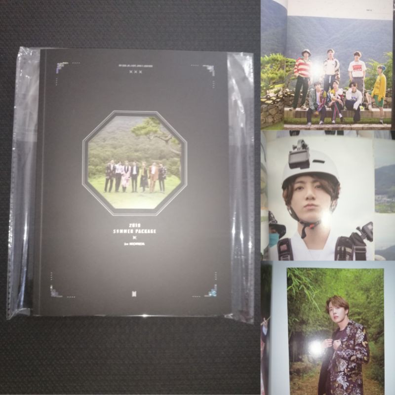 BTS PHOTOBOOK DVD SUMMER PAKAGE