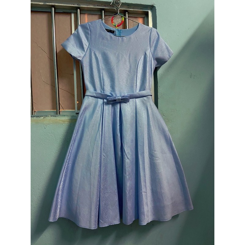 Thanh lý đầm dự tiệc màu xanh size s