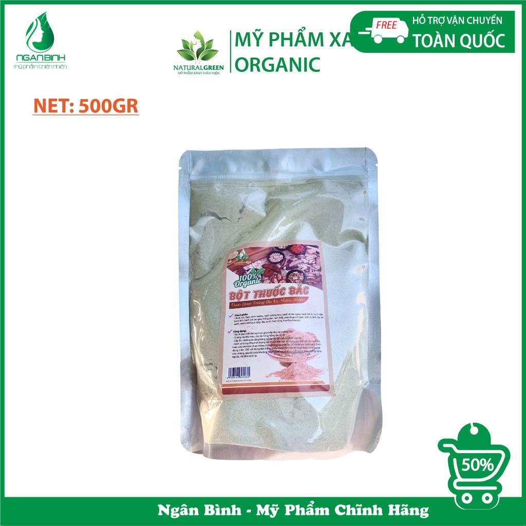 [500gr] Bột thuốc bắc 24 vị tắm trắng body toàn thân, ủ trắng da mịn mướt, dưỡng ẩm body,mặt nạ thuốc bắc 24 vị