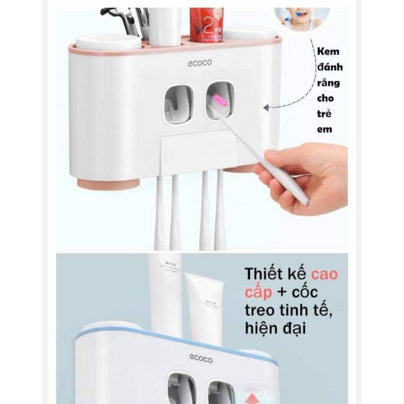 BỘ NHẢ KEM ĐÁNH RĂNG ECOCO CAO CẤP (HÀNG LOẠI 1).