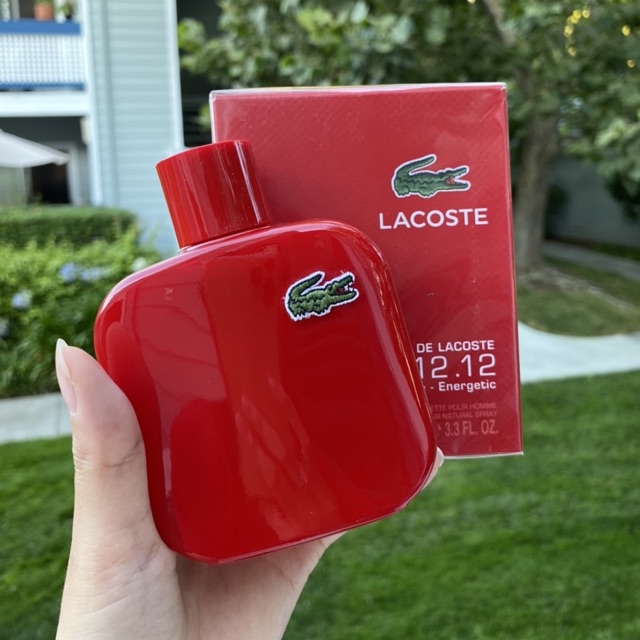 Nước hoa Nam Lacoste L12.12 Rouge đỏ 100ml