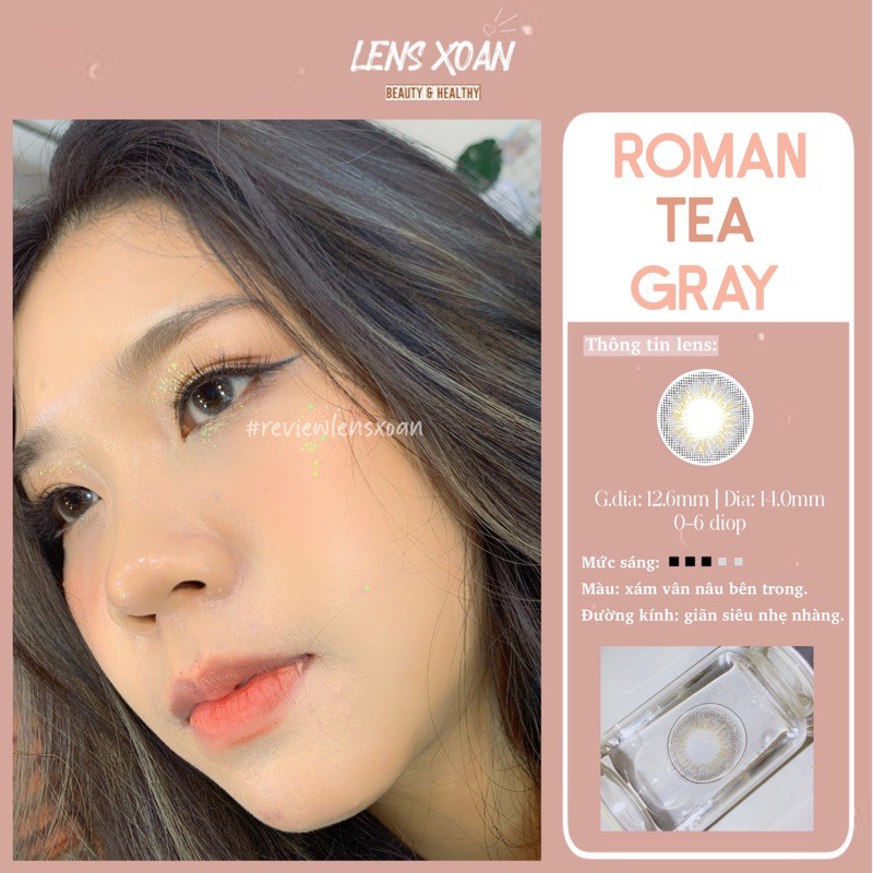 ÁP TRÒNG ROMAN TEA GRAY