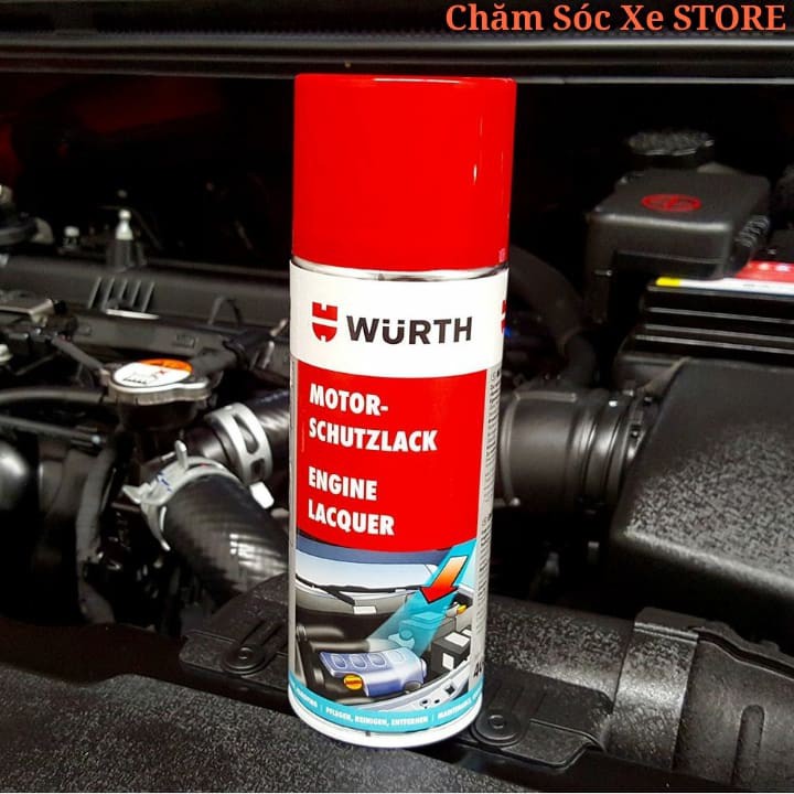 PHỦ BẢO VỆ NANO KHOANG MÁY 0892790 WURTH MOTOR SCHUTZLACK ENGINR LACQUER