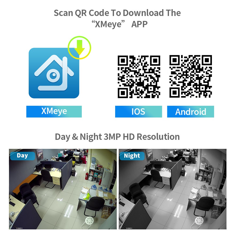 Camera an ninh ngoài trời LOOSAFE Camera phát hiện chuyển động 3MP / 5MP Camera POE Hai chiều âm thanh IP66 Chống nước | BigBuy360 - bigbuy360.vn