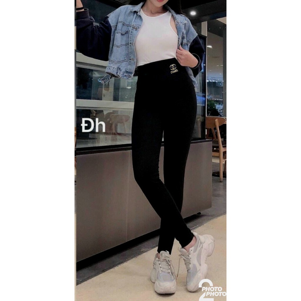 Quần legging nữ 2 túi sau kèm vỏ giấy | WebRaoVat - webraovat.net.vn