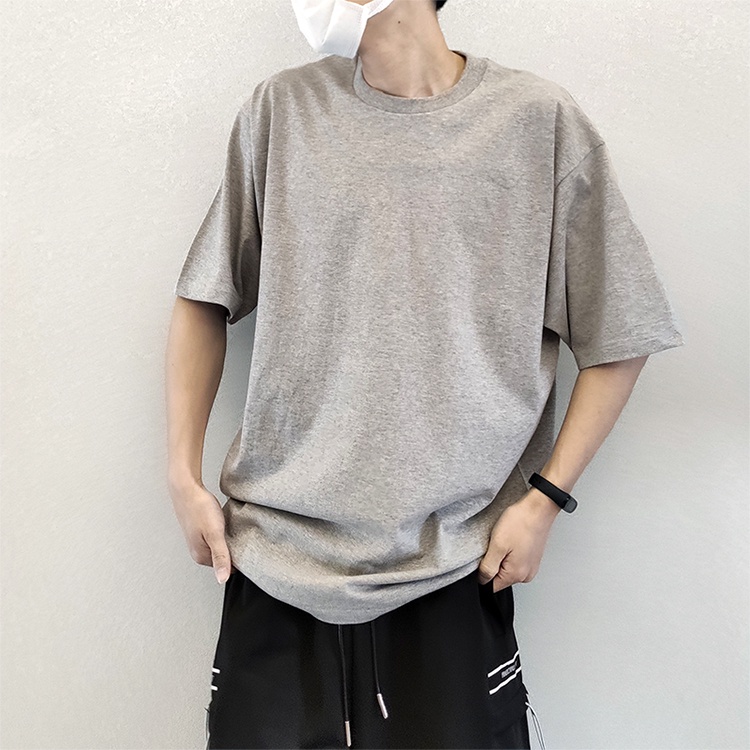 Áo phông nam Mavota áo thun trơn unisex tay lỡ form rộng AT288