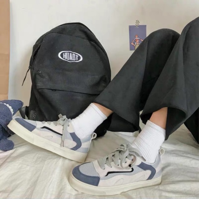 [ORDER 15 NGÀY] Giày ulzzang nữ xanh xám