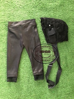 Quần legging da cho bé gái
