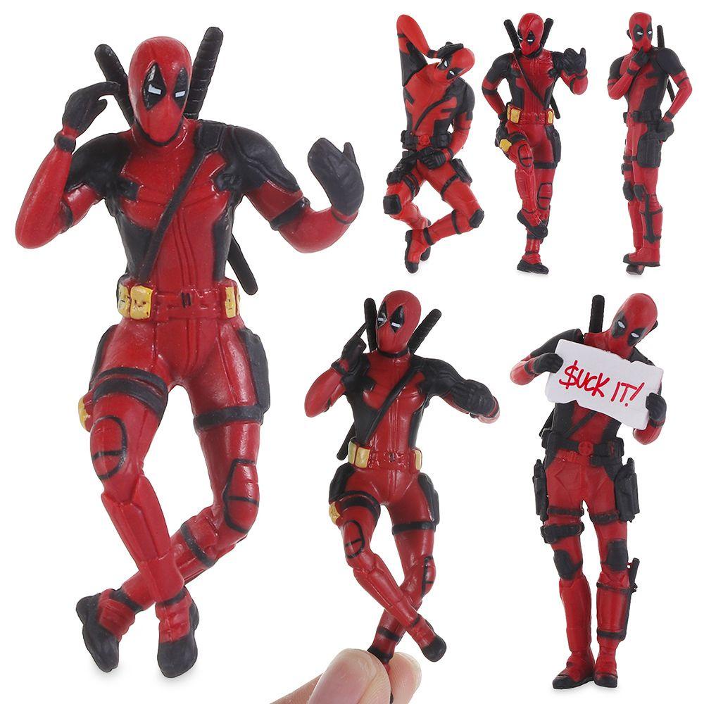 SUSANS Mô Hình Nhân Vật Deadpool Trang Trí