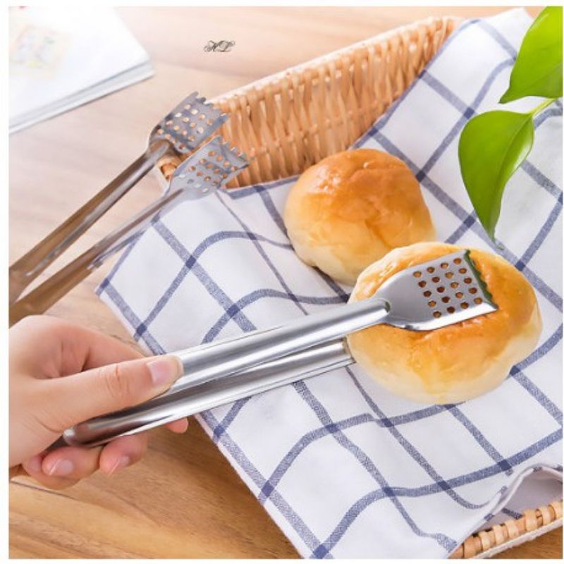 Kẹp inox gắp đá , gắp đồ nóng