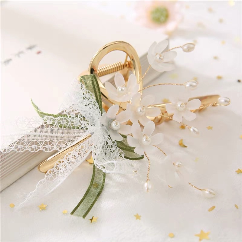 Kẹp tóc nữ  CONMEODENTAILOR Hoa Tulip