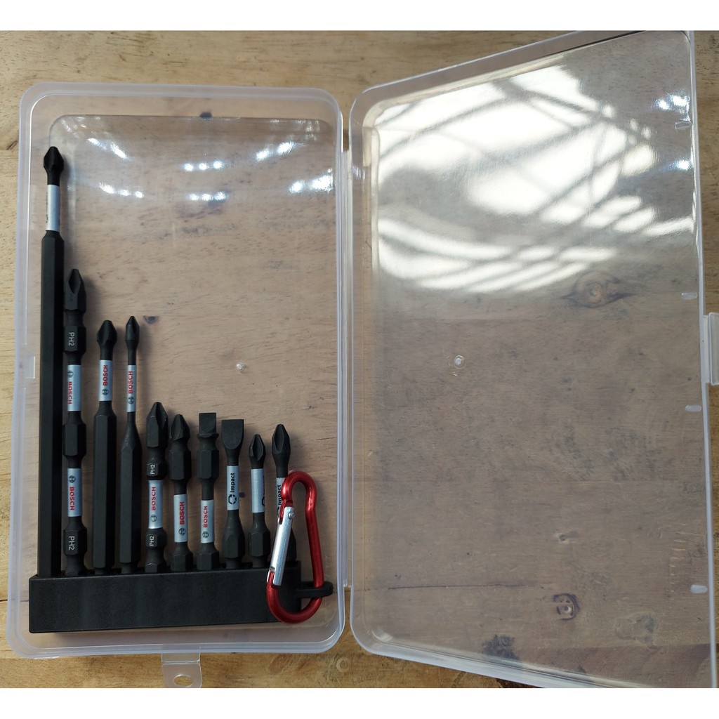 Bộ Mũi Bắn Vít Dewalt 10 cây Bake, 2 Cạnh - Hàng Chính Hãng - Từ Mạnh