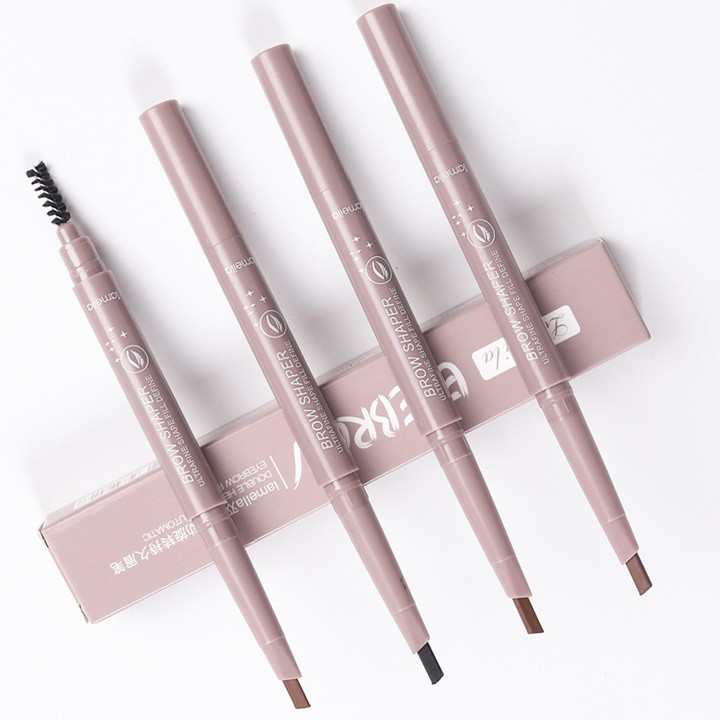 [Sỉ-Rẻ] Chì kẻ mày 2 đầu Lameila 752 không trôi, giữ nét, màu chuẩn [Lẻ-Sỉ]
