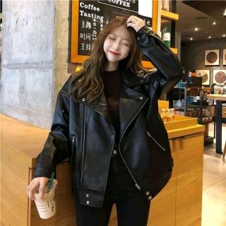 Áo khoác da ulzzang quảng châu