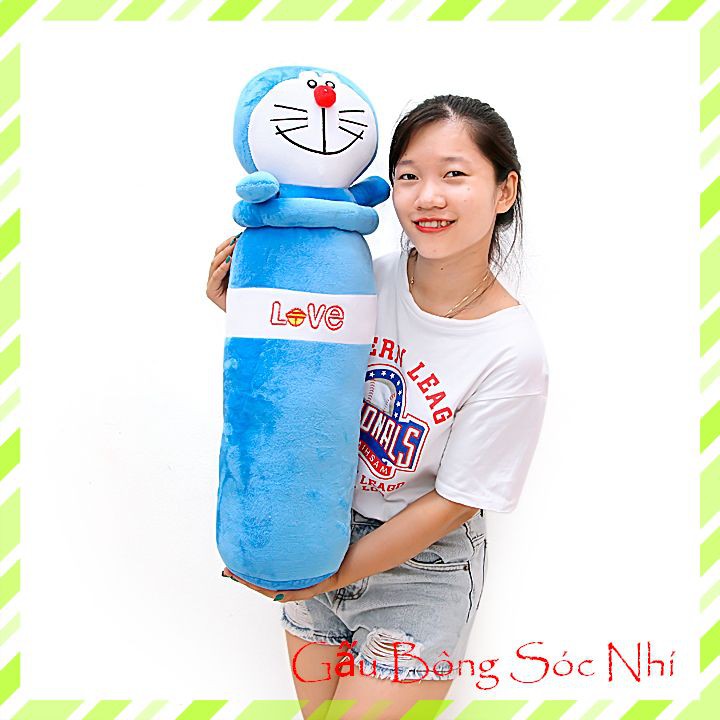 [Mua 1 Tặng 1] Gối Ôm Doraemon Cực Đẹp 💥 FREESHIP 💥 Gấu Bông Sóc Nhí - Mua 1 Gối Ôm Doraemon Tặng 1 Thước Dây Dài 1m5