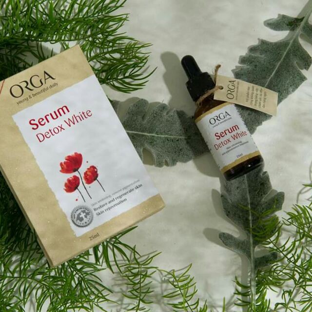 Serum dưỡng da trắng hồng / FREESHIP Từ 250K / Serum Detox White ORGA