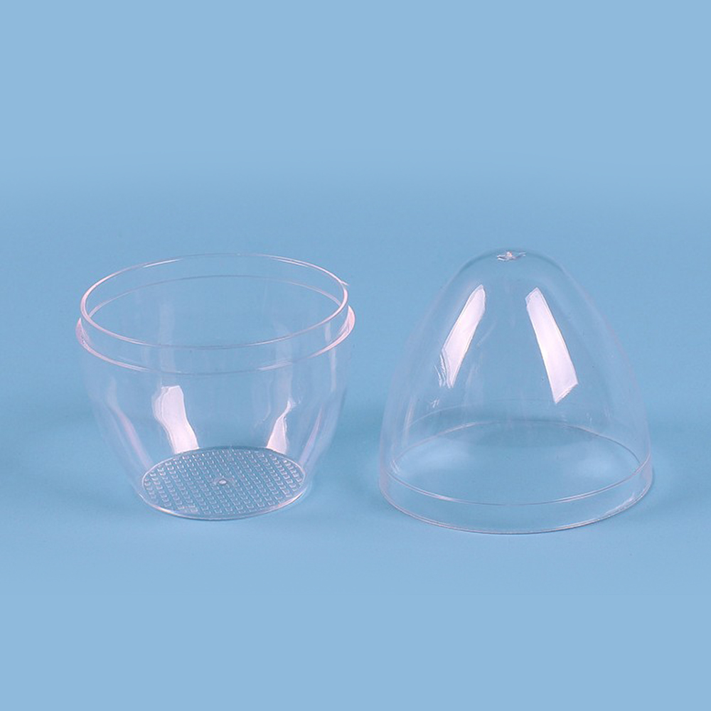 [Hàng mới về] Set 1/2/5 hộp đựng bông mút trang điểm hình quả trứng bằng nhựa chống nấm mốc