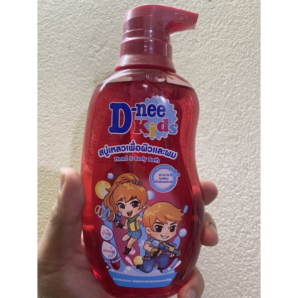 Sữa tắm gội cho bé Dnee Organic kids 400ml&380ml Thái lan