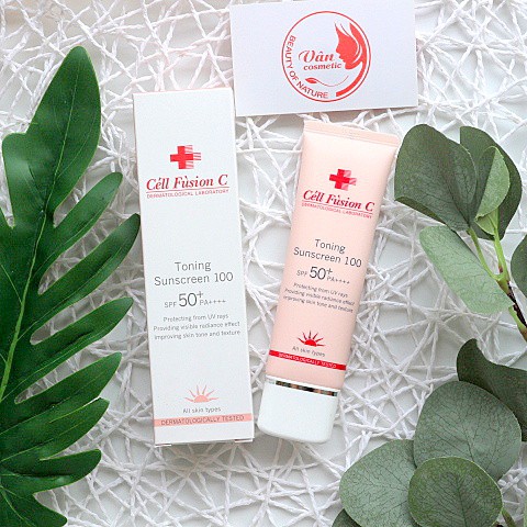 Kem Chống Nắng Cell Fusion C Toning Sunscreen 100 tuýp 50g