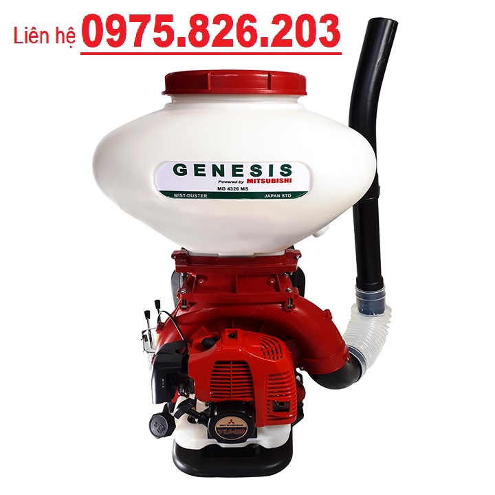 Máy Phun Thuốc Đa Năng Chạy Xăng 1.7Hp Genesis MD 4326 MS2, Hàng Chính Hãng