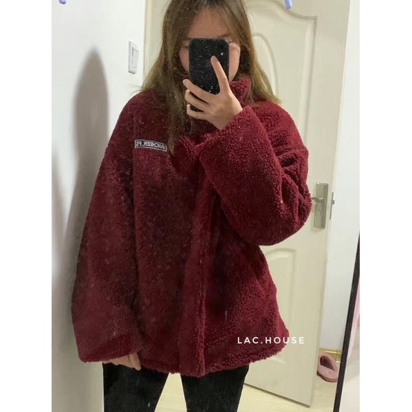 Áo Khoác Bông Hai Mặt Siêu Dày Ulzzang M1