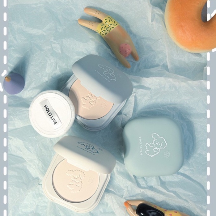 Phấn Phủ Hold Live Kiềm Dầu Cute Little Milk Dog Series 3 Màu 7g HL486 Nội Địa Trung