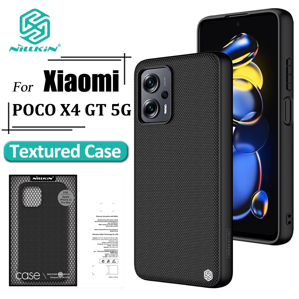 Ốp điện thoại NILLKIN sợi nylon nhẹ chống trượt chống sốc thích hợp cho Xiaomi Poco X4 GT 5G