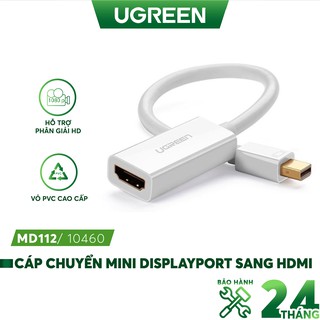 Cáp chuyển đổi Mini DisplayPort sang HDMI female UGREEN MD112 18cm