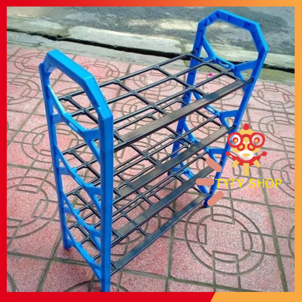 MỚI Kệ Để Giày Dép 4 Tầng Bằng Nhựa siêu bền, siêu rẻ, siêu đẹp TYTYSHOP