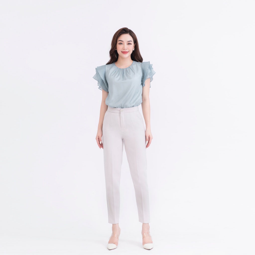 Quần Âu Nữ Dáng Cơ Bản Chất Liệu Tuyết Mưa Cao Cấp Mã MKC-12