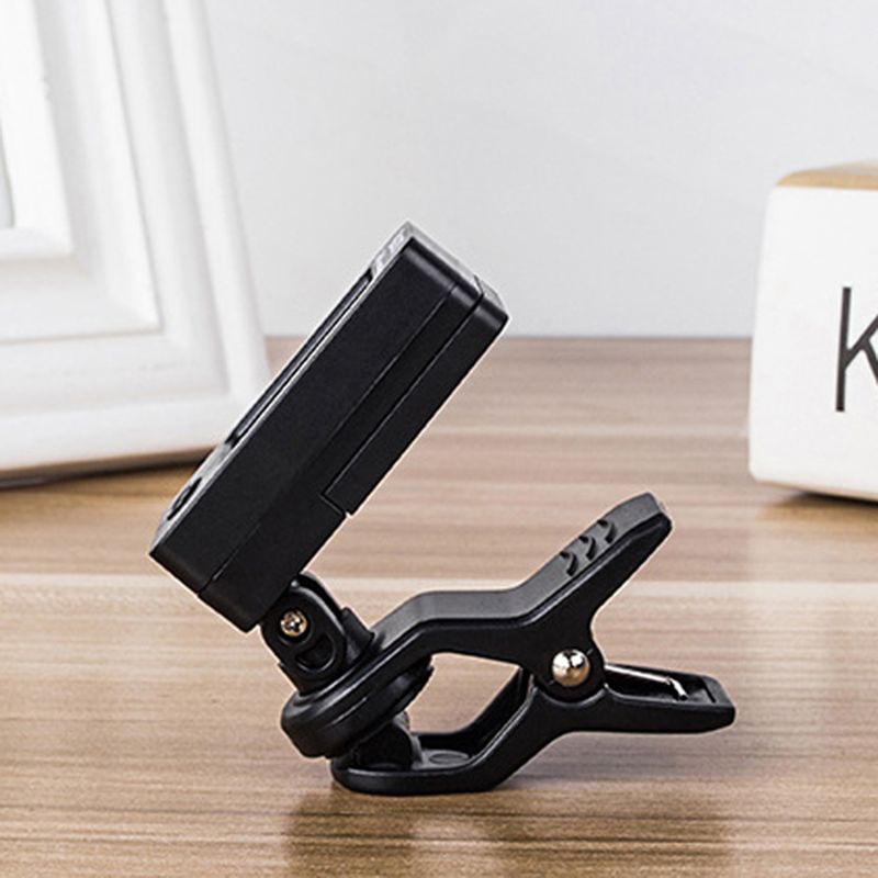 Dụng Cụ Chỉnh Dây Đàn Guitar Điện Tử Dạng Kẹp Kỹ Thuật Số Có Thể Gấp Gọn