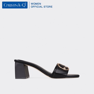 Guốc nữ gót dạng khối Christina-Q GUN073