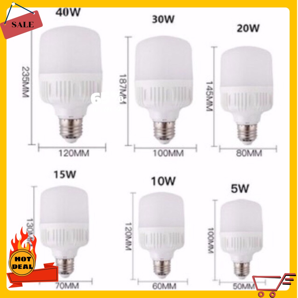 Bóng đèn Led trụ 5W-10W-15W-20W-30W-45W-65W Linh Phi siêu sáng, tiết kiệm điện