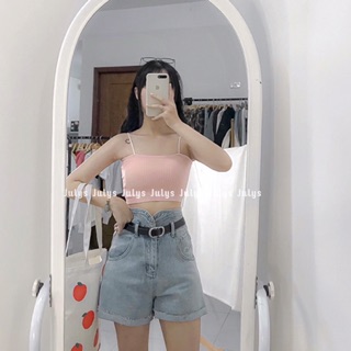 Áo trong 2 dây gân tăm (ảnh thật)