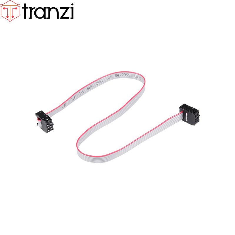 Dây cắm header 2.54mm IDE IDC 2x3P 25cm dập 2 đầu - túi 1 cái