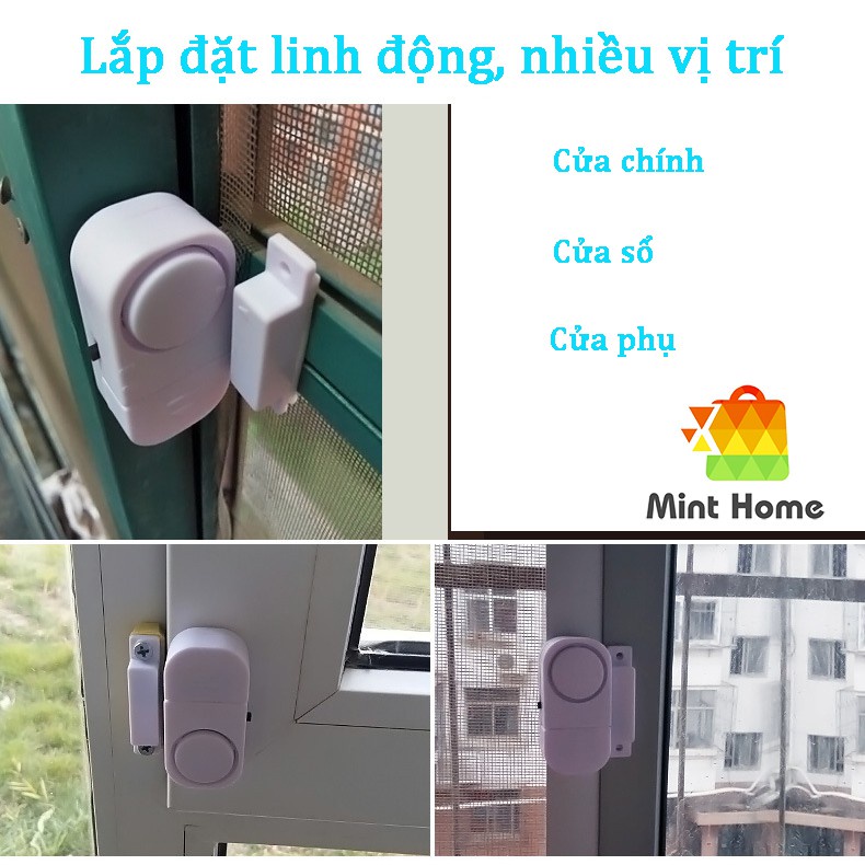 Chuông báo động chống trộm cực nhạy, tiếng kêu to