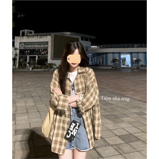 Sơ mi kẻ hè chất siêu mát