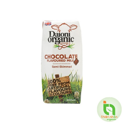 Thùng 24 hộp Sữa tươi hữu cơ Daioni 200ml