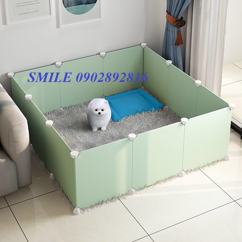 {COMBO} Chuồng, Lồng Lắp Ghép Màu Tươi Mát 2,3 Tầng Cho Thú Cưng, Chó,Mèo...