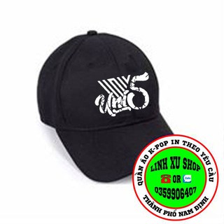 mũ UNI5 - nhóm nhạc vpop in theo yêu cầu