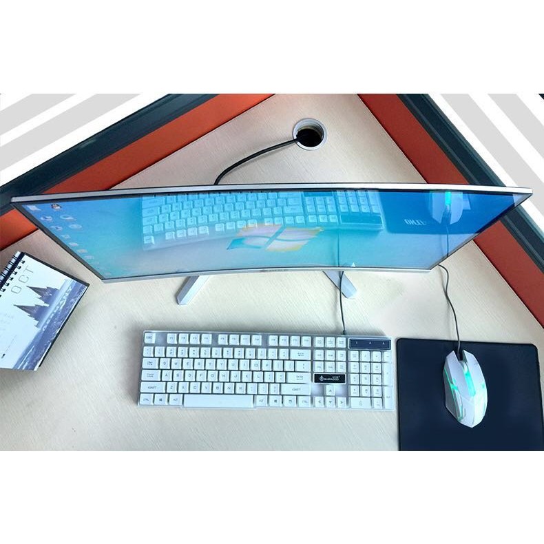 Bộ PC All In One MCC 1482C4 Home Office Computer CPU i5 10400/ Ram8G/ SSD480G/ Wifi/ IPS 24 inch curved | WebRaoVat - webraovat.net.vn