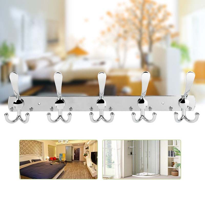 Móc treo đồ gắn tường bằng thép không gỉ tiện dụng