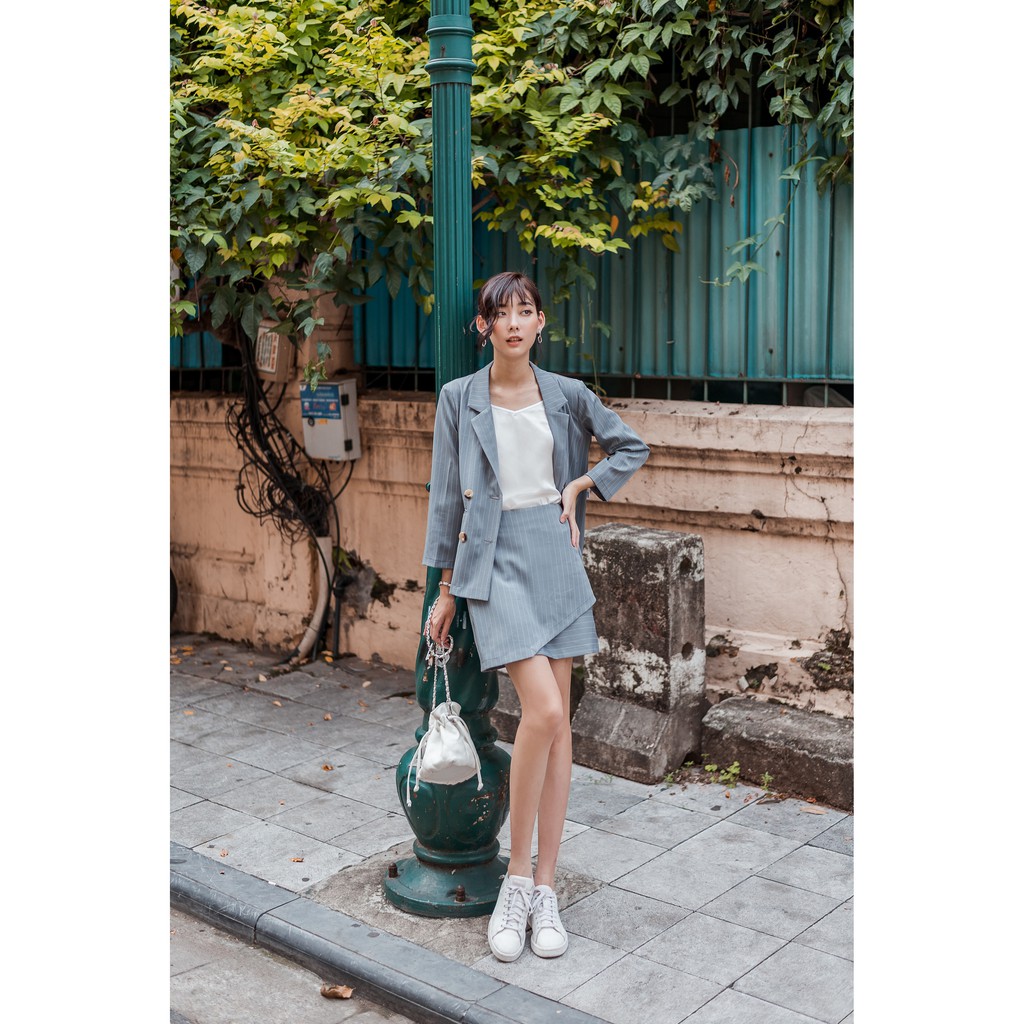 [HÀNG CÓ SẴN]Set vest nữ thiết kế Mosohali Lumia trẻ trung năng động (Áo vest + Chân váy)
