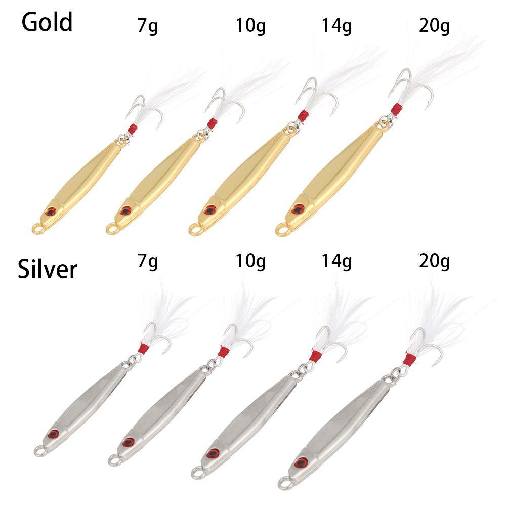 MUVAKO Mồi Câu Cá Bằng Hợp Kim Kẽm Chất Lượng Cao