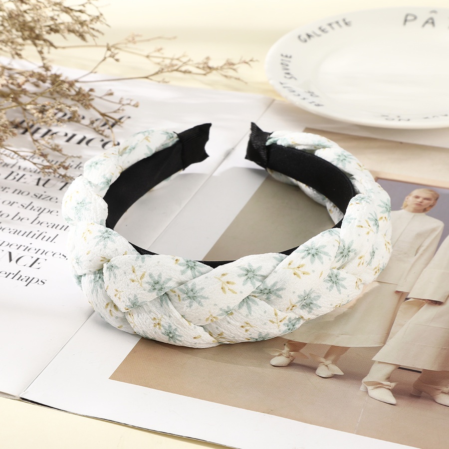 Băng Đô Cài Tóc In Họa Tiết Phong Cách Hàn Quốc Thời Trang Cho Nữ