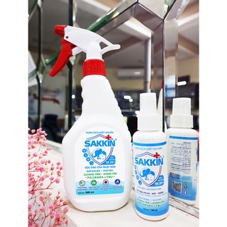 Chai xịt diệt khuẩn SAKKIN 500ml
