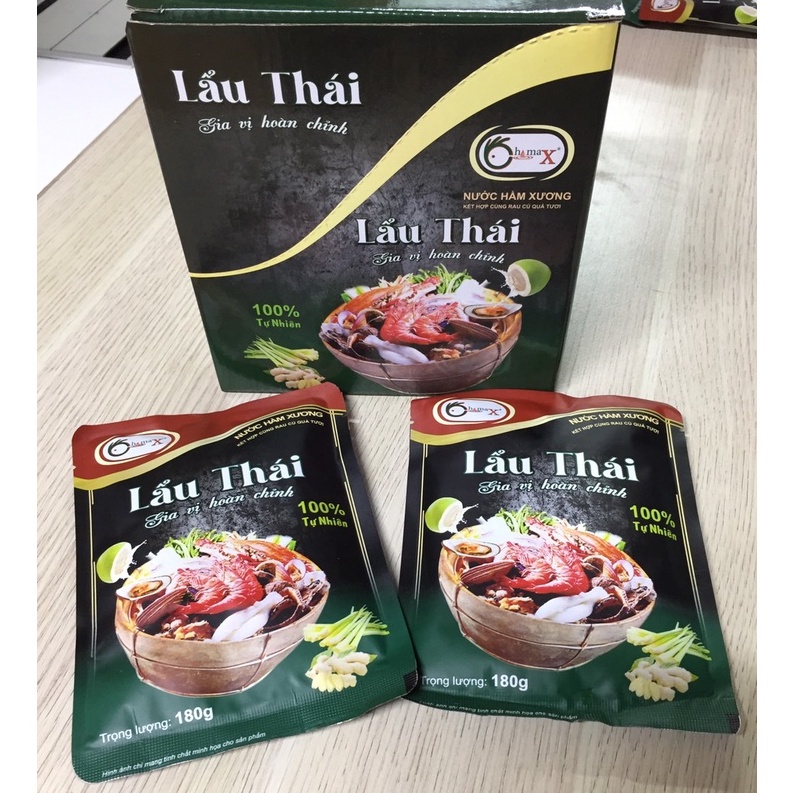 Nước Dùng Lẩu Thái CHIMAX Vị Lẩu Thái Chua Cay tự nhiên , Gói Cho 6-8 Người Ăn - Lẩu Thái 180g | BigBuy360 - bigbuy360.vn