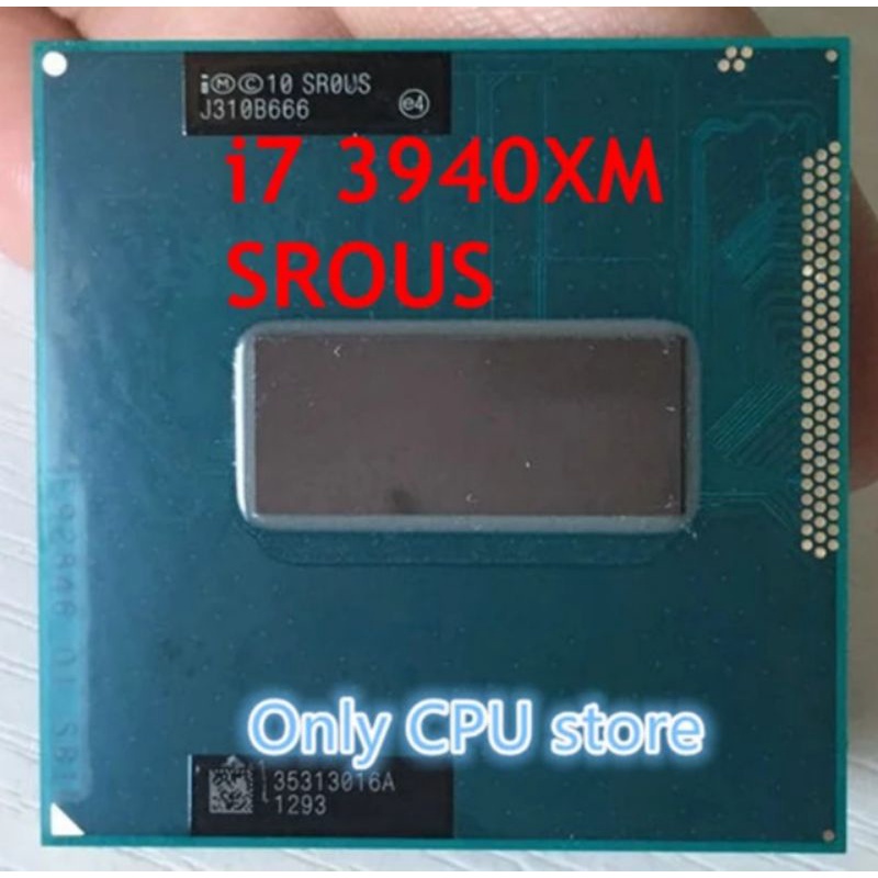 Cpu i7-3940XM - Chip hiệu năng cao hàng hiếm dành cho người yêu cầu hoàn hảo cần sức mạnh tối đa Gen