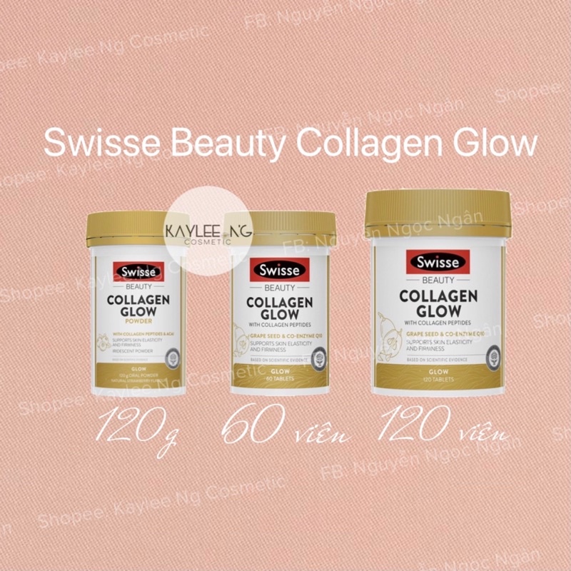 BỔ SUNG COLLAGEN SWISSE BEAUTY COLLAGEN GLOW