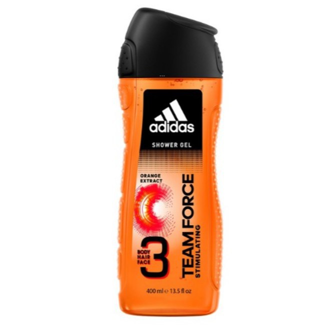 Dầu gội , sữa rửa mặt , sữa tắm Adidas 3 in 1 chai 400ml Gia Phú (4 mùi )